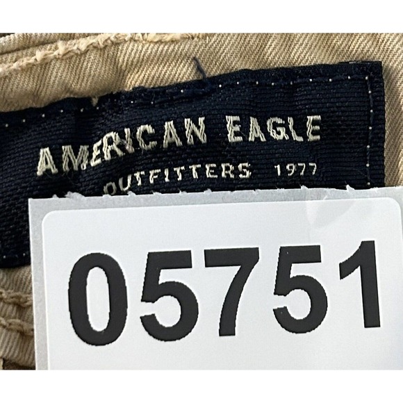 American Eagle Pants Mens 29X32 Tan Actual 29X30 Original Straight Made to Last - Picture 13 of 13